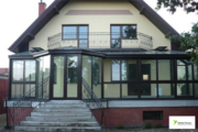 Остекление веранд,  панорамное остекления входных групп 